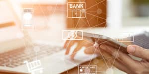 customer using neobank, digital banking