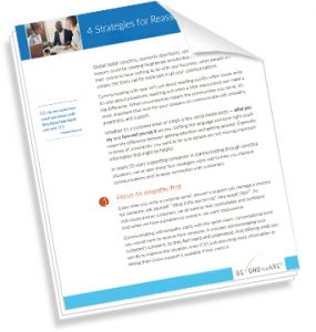 Complementary download - 4 Strategies for Reassuring Customers